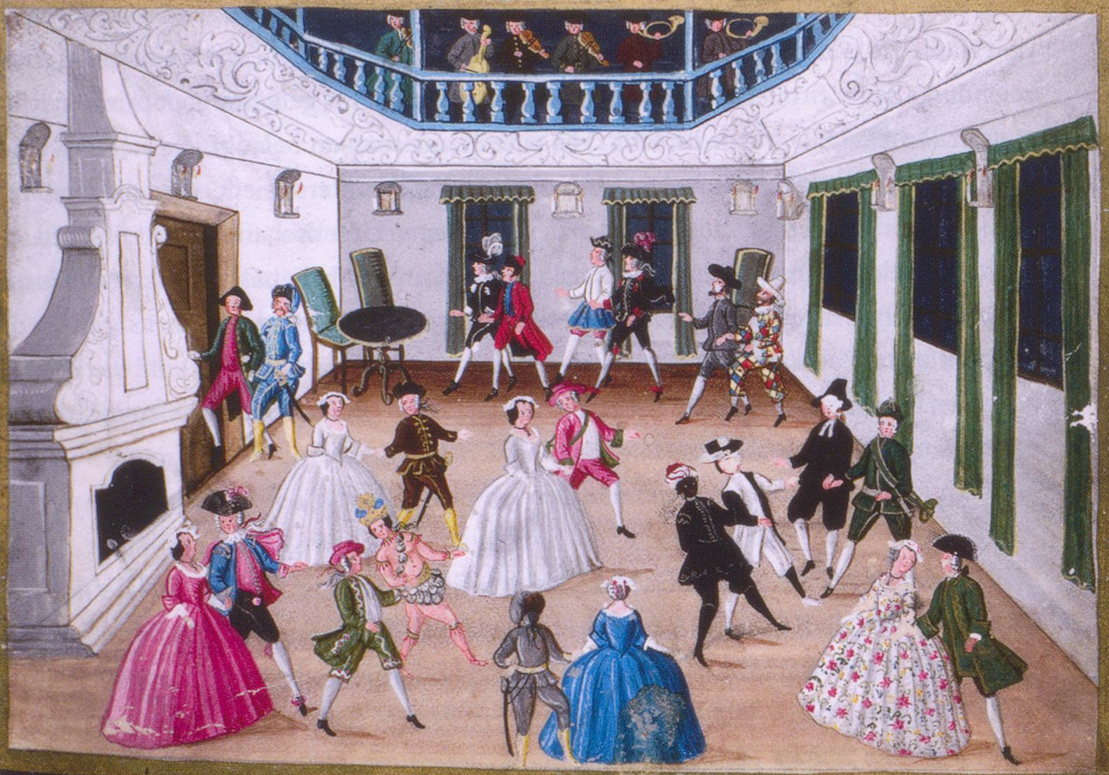 Callot Jacques The Two Pantaloons 1616